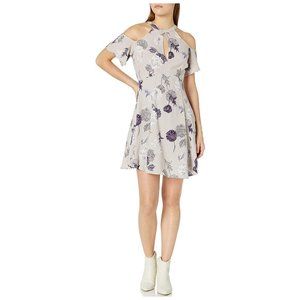 * ASTR The Label Zoe Floral Print Cold Shoulder